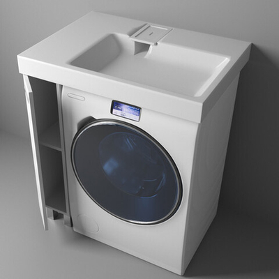 Эстет Riga Luxe Тумба с раковиной 80 см правая