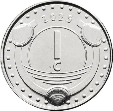 1 цент 2025 Кюрасао