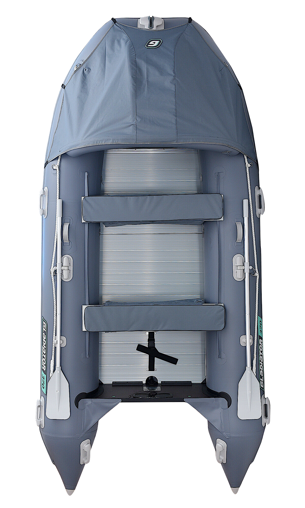 Лодка ПВХ Gladiator Professional D370AL с алюминиевым полом
