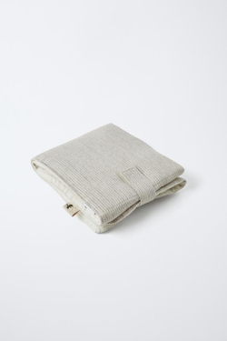 ZARA СУМКА ДЛЯ МАМ «ВИШИ», ЭКРЮ