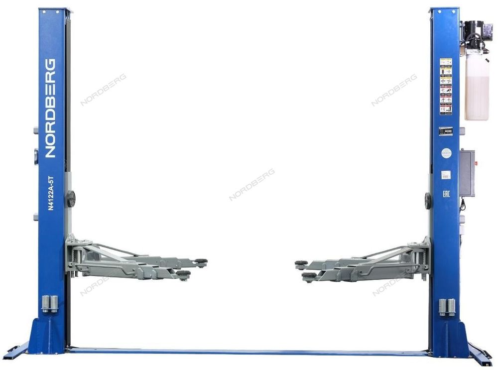 NORDBERG (N4122AE-5B) Подъемник 380V 2х стоечный 5т, с электростопорами