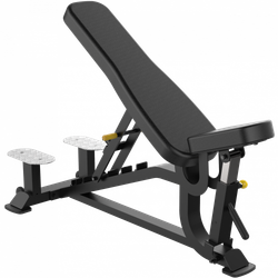 Impulse SL7012 усиленная многопозиционная скамья с платформой для страхующего