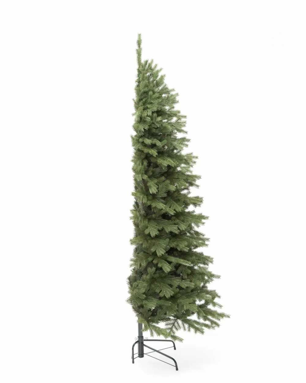 Искусственная елка пристенно-угловая Графская Премиум 210 см., Литая хвоя+ПВХ, ЕлкиТорг (69210)