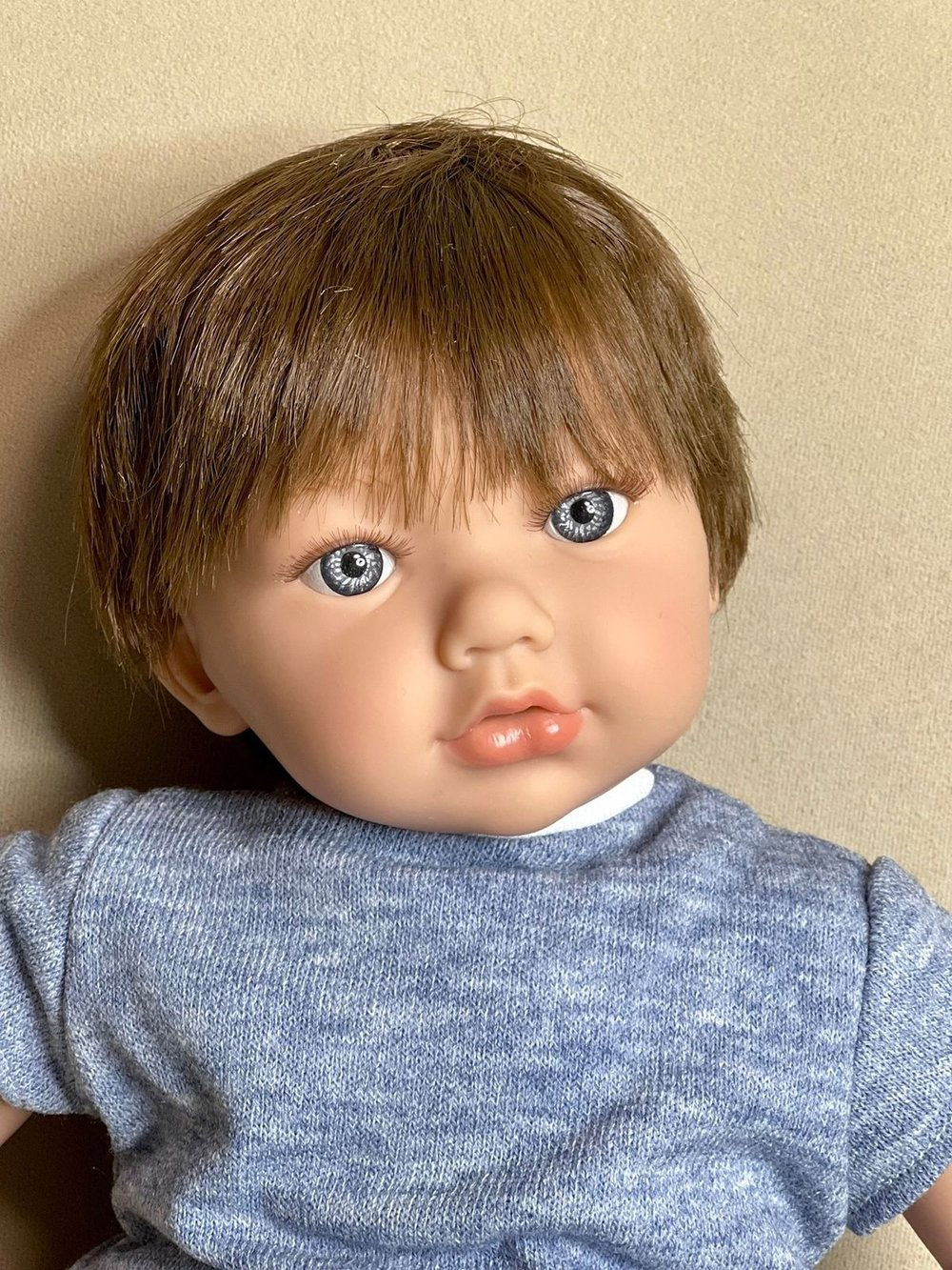 Кукла Marina and Pau 45 cм TEO мягконабивная в пакете (M755K)