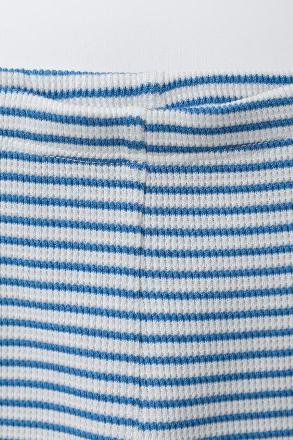 ZARA КОМПЛЕКТ ИЗ БОДИ И ЛЕГИНСОВ В ПОЛОСКУ С ВЫШИВКОЙ «ЦЫПЛЕНОК», МОРСКОЙ СИНИЙ