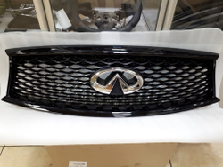 Решетка радиатора 2017 черная Infiniti QX70 FX37 FX50 FX30d