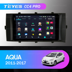 Teyes CC4 Pro 9"для Toyota Aqua 2011-2017 (прав)