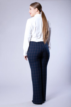 Брюки женские 02, клетка #321К0202