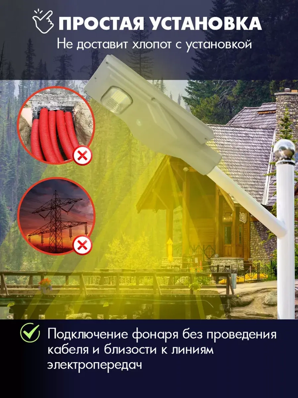 Светильник на солнечной энергии ALT-PREMIUM 30 Вт