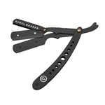 Бритва шавет со сменными лезвиями Rebel Barber Predator Black