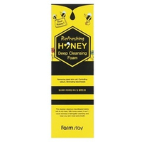 Пенка глубокого очищения с экстрактом меда FarmStay Refreshing Honey Deep Cleansing Foam 180мл