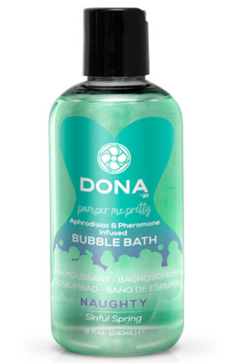 Пена для ванны Dona Bubble Bath Naughty Aroma Sinful Spring 240 мл (Цвет: синий)