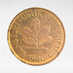 Germany, 5 Pfennigs, 1990, (Berlin Mint - "A"), VF