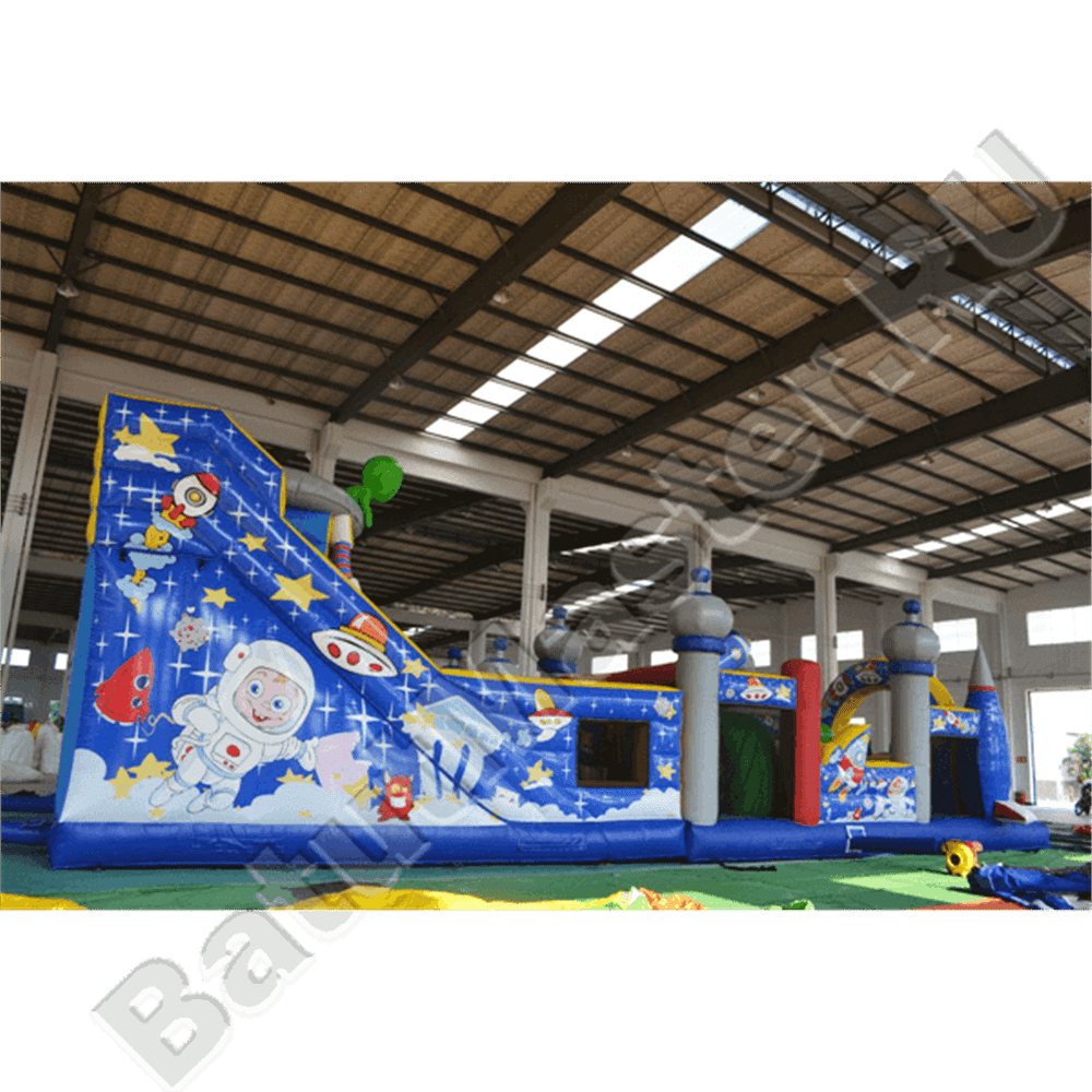 Коммерческий надувной батут "Приключения на орбите"