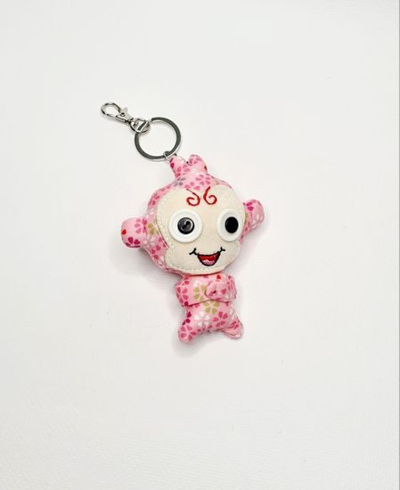 Мягкий брелок "Инопланетянин", цвет зеленый