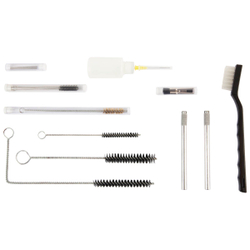 GS-10 Набор для чистки краскопультов, в комплекте 17 щеточек