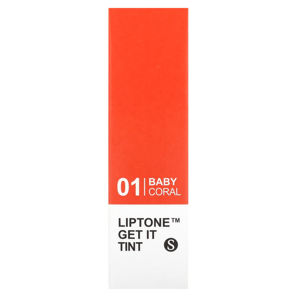Tony Moly, LIPTONE Get It Tint S, 01 коралловый, 3 г
