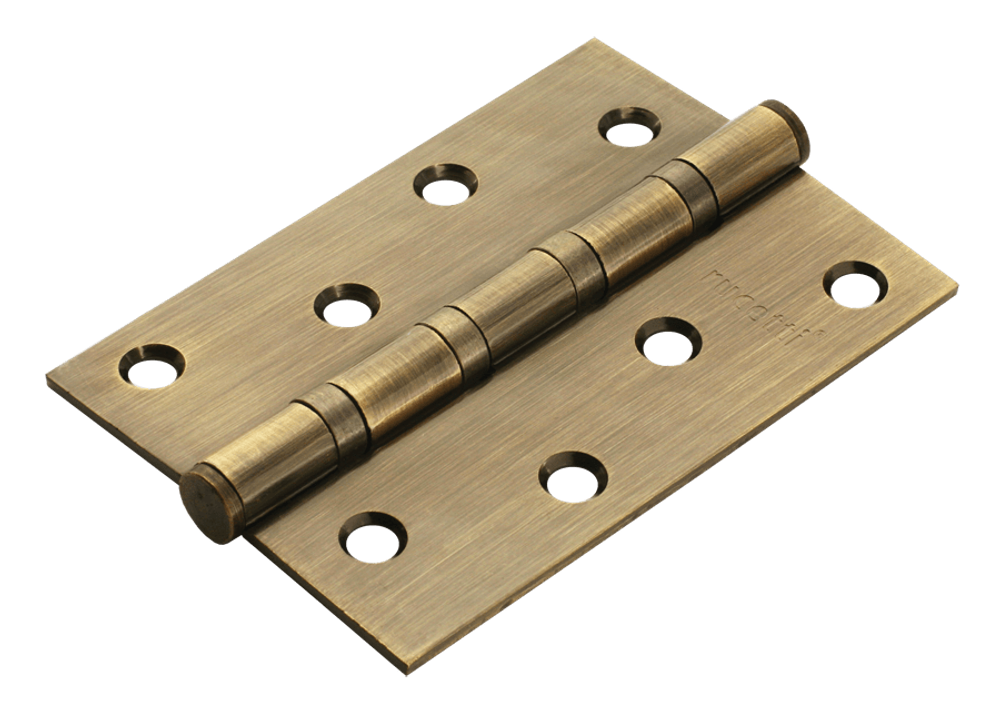 Петля стальная Rucetti универсальная RS 100X70X2.5-4BB AB Цвет - Античная бронза