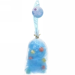 Мочалка массажная «Ultramarine - Наслаждение», на пластиковой ручке, Размер мочалки 20*10см и длина ручки 26см. (лейбл)