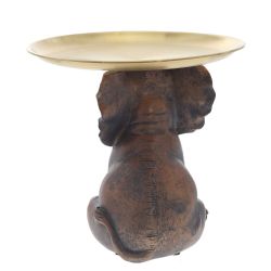 GAEM Фигурка декоративная "Слон" с подносом, L16,5 W16,5 H15,5 см