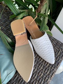 Мюли из кожи питона SH-134