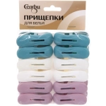 Прищепка бельевая «Эллис - Гранд» 12 шт Селфи