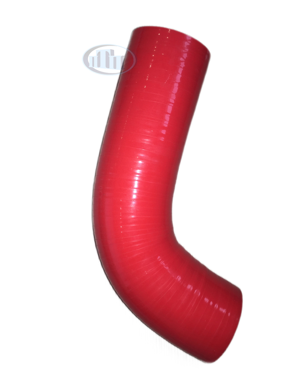 Патрубок радиатора верх.(D= 60 mm, L= 100*160 mm, угол 90) КАМАЗ ЕВРО MVQ (65115-1303010-01) ПТП
