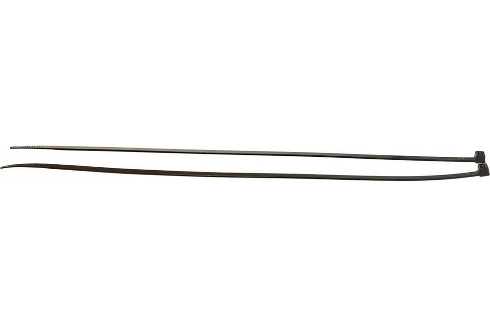 ХОМУТ НЕЙЛОНОВЫЙ 4,8*300 Ч (100 ШТ) ВИХРЬ