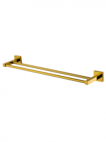 Полотенцедержатель двойной WONZON & WOGHAND POLO, Темное золото (WW-8911-DG)