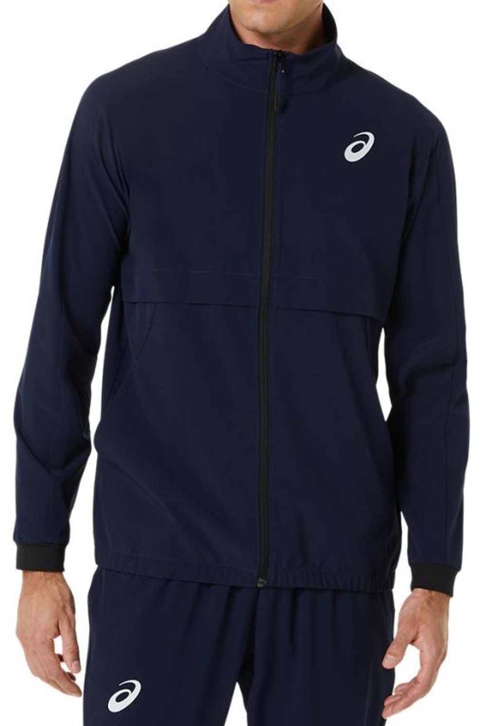Мужская теннисная кофта Asics Match Jacket - Размер XXL