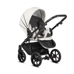 Коляска 2 в 1 Tutis Viva Life New 2020 №085 (Белая эко-кожа)
