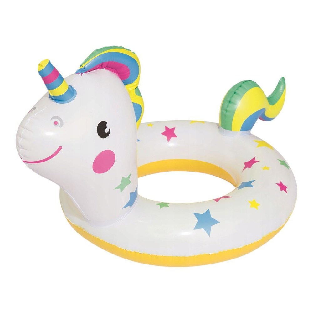Круг для плавания ВЕСЕЛЫЕ ЗВЕРИ Единорог (BESTWAY)