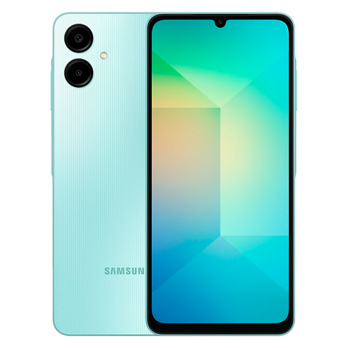 Смартфон Samsung Galaxy A06 4/64GB, Light Green (Светло-зеленый)