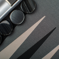 Нарды с боковыми стойками 48x30см Manopoulos Backgammon bde1ftr