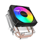 Кулер для CPU TESLA SHADOW 902, 1х92мм, 600-1800rpm, 4-pin, Al+Cu, серебристый-черный-белый/FRGB, 52CFM, 23дБ, 2-PIPE(прямой контакт), TDP 110Вт, INTEL 1700/1200/115x/775/1366, AMD AM5/AM4/AM3(+)/AM2(+)/FM2(+)/FM1/754/940/939 (TSL-902PWM-FRGB)