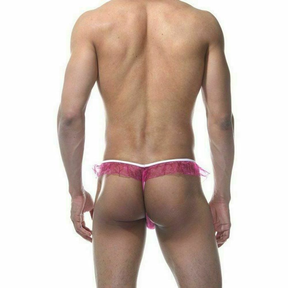 Мужские трусы тонги розовые La Blinque LB15415