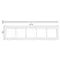 Donel R98 Glass рамка 5-я стекло цвета Сталь, серия DA