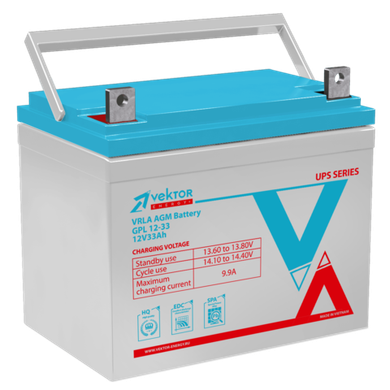Аккумулятор  VEKTOR ENERGY GPL 12-33