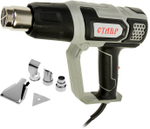 Строительный фен СТАВР ФТЭ-2000М Case, 2000 Вт серый