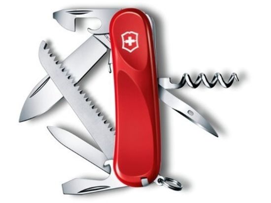 Складной нож Victorinox Мод. Evolution S13 Red (85 мм) - 14 функций