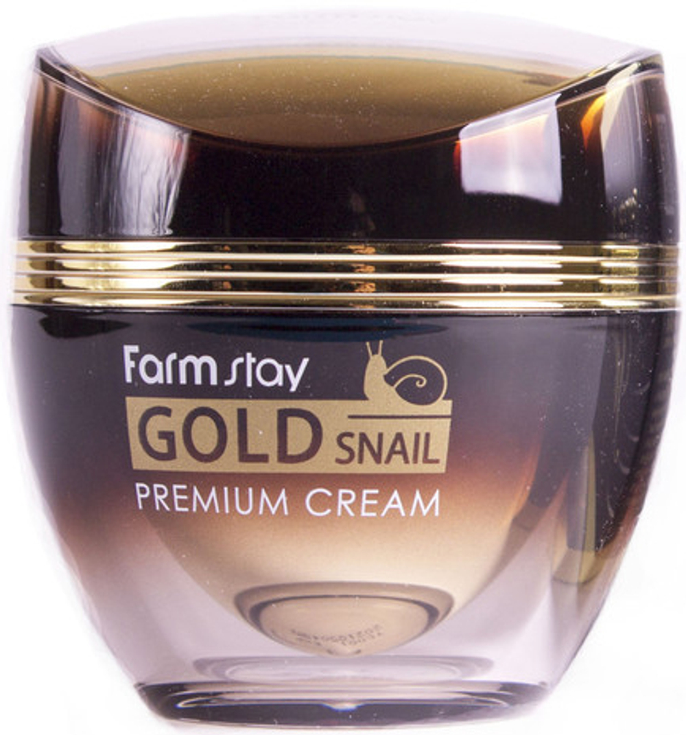 FarmStay. Премиальный крем с золотом и муцином улитки Gold Snail Premium Cream