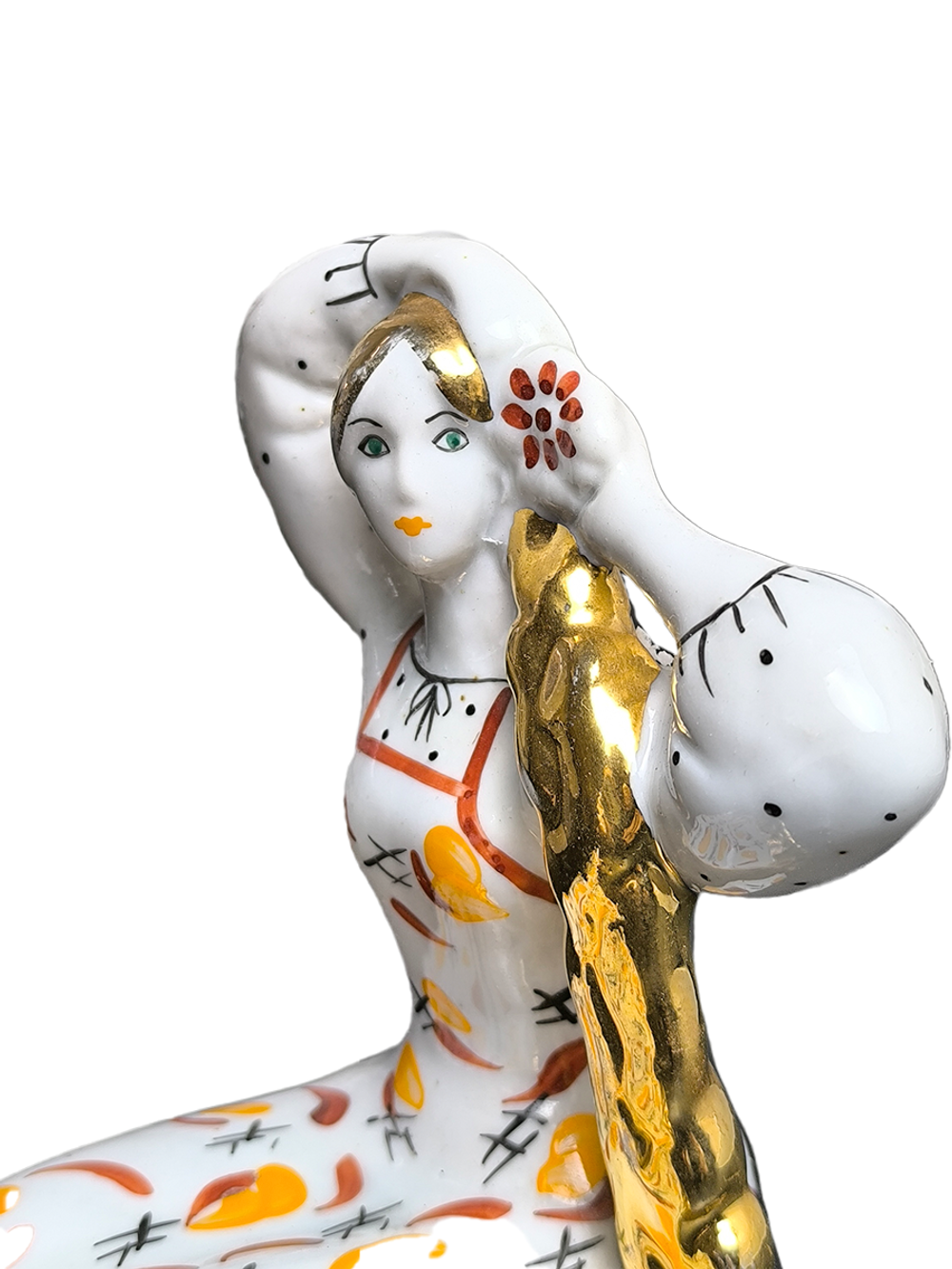 Фарфоровая статуэтка "Златовласка" Сысерть