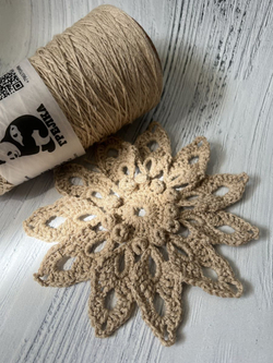 Трикотажная пряжа для вязания BOURET-rope Бурет шелк шнур