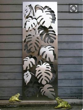 Декоративное металлическое панно - АЗИЯ-