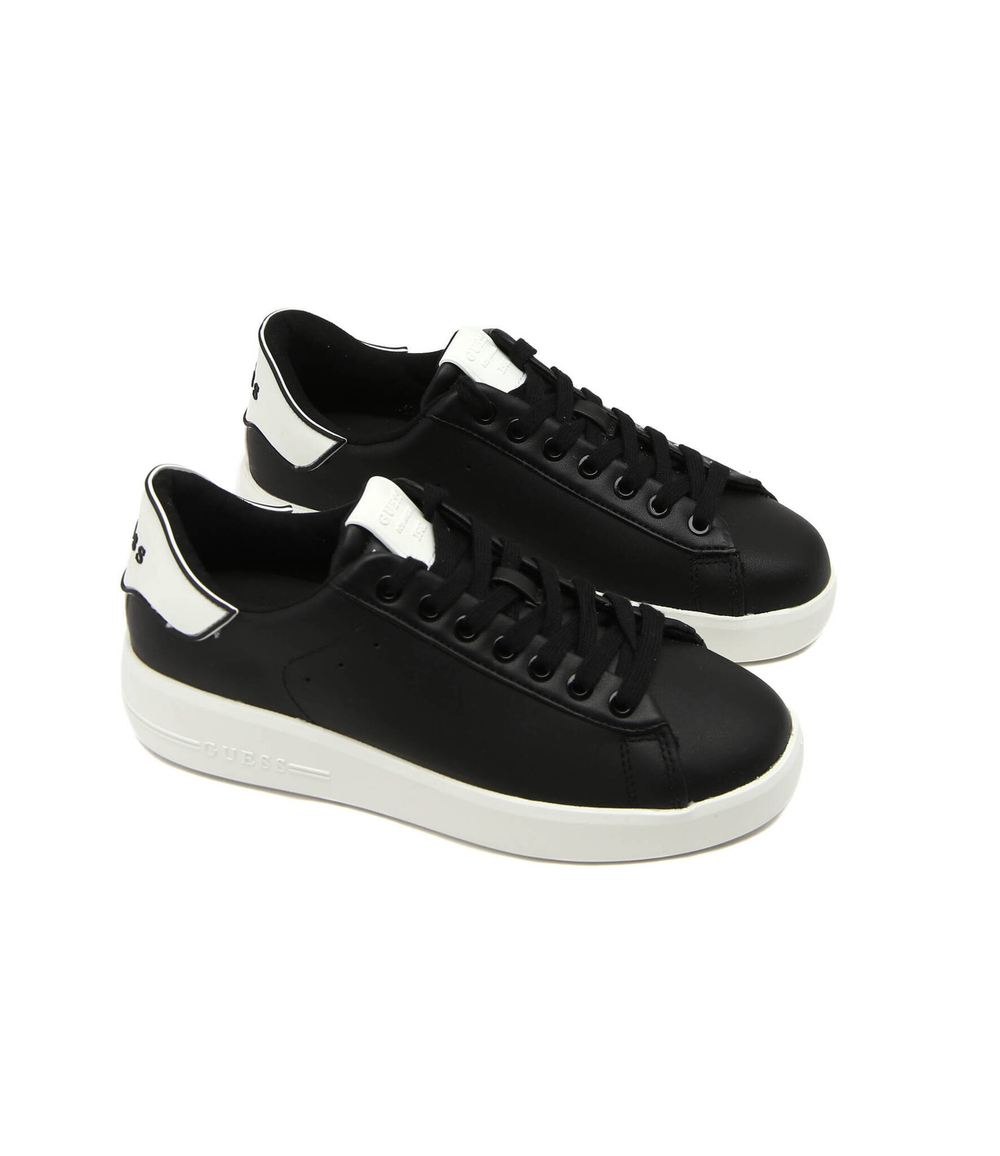 Кожаные кроссовки rockies Guess - черный(FL6RKE LEA12)