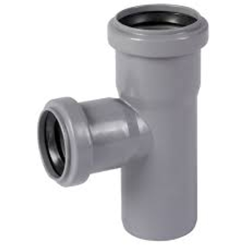 Тройник 50/40/90°, серый, Ostendorf HT, 112410