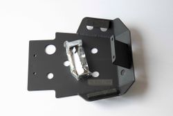 Skid Plate for Honda CRF250RALLY (2017-2020). YAMOTO. Aluminium, 4mm. V1.4 BLACK color