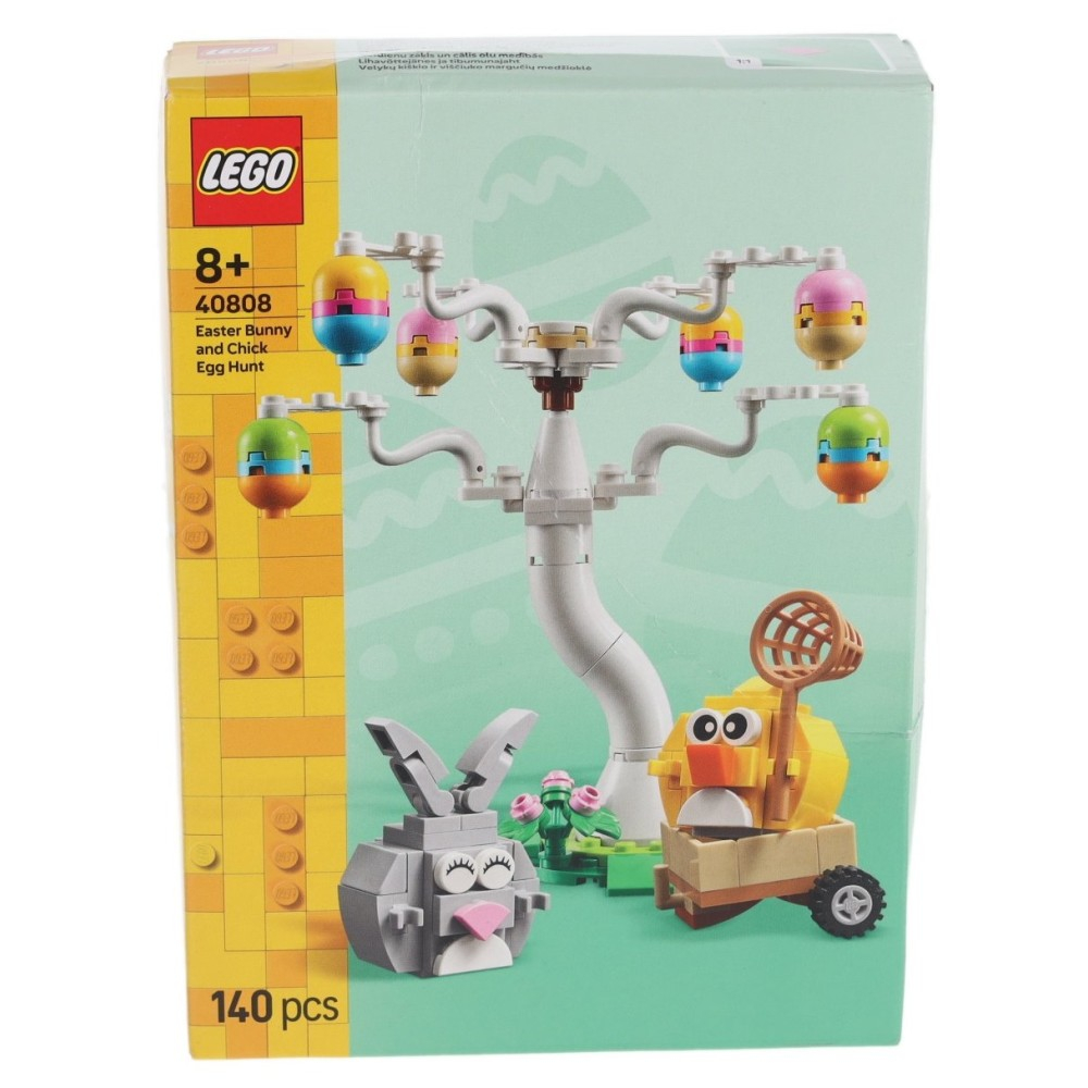 Конструктор LEGO Iconic 1833 40808 Поиск пасхальных яиц с зайчиком и цыплёнком арт. 40808 140 дет — фото 1