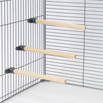 ДАРЭЛЕНД Палочка для птиц деревянная малая, 16см*d=1,2 см, серая (3 шт)