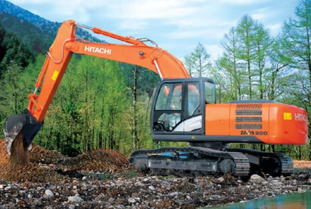 HITACHI ZX200